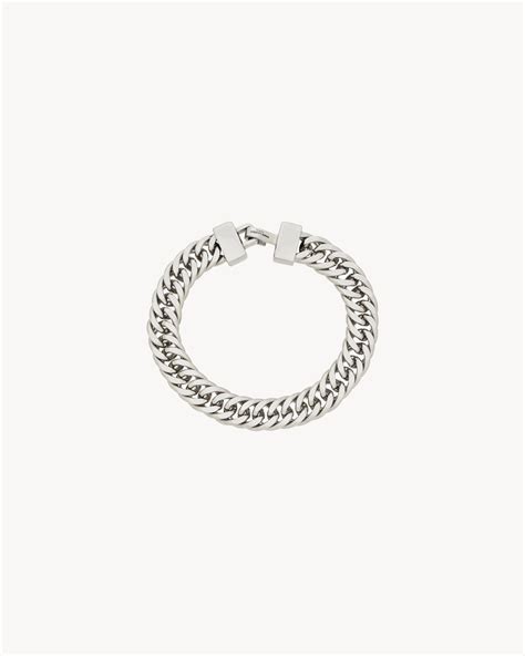 YSL curb chain bracelet